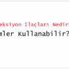 Ereksiyon Ilaçları Nedir? Kimler Kullanabilir?